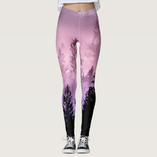 Unicorn Forest Dream #1 #dreamy #wall #art  Leggings