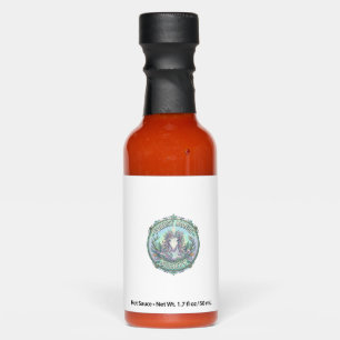 Unicorn Forest Magic Society Graphic Design White Hot Sauces