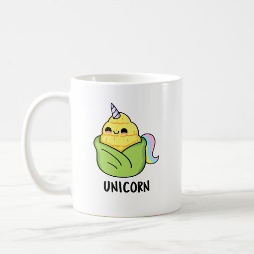 Unicorn Funny Baby Corn Pun  Coffee Mug