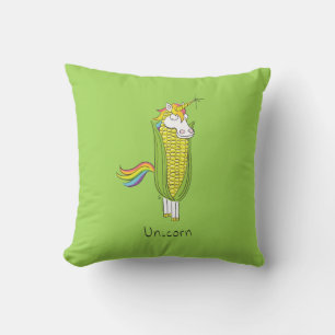 Unicorn Funny Corn Pillow