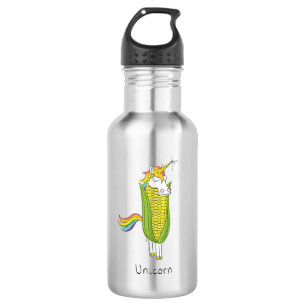 Unicorn  Funny Corn Water Bottle
