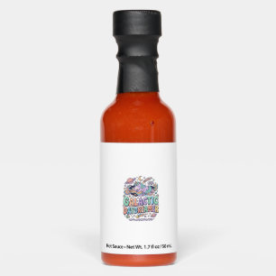 Unicorn Galactic Daydreamer Kawaii Sticker and Shi Hot Sauces