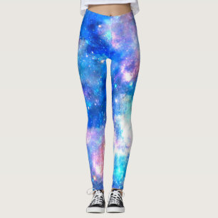 Unicorn Galaxy Night Sky Print Leggings