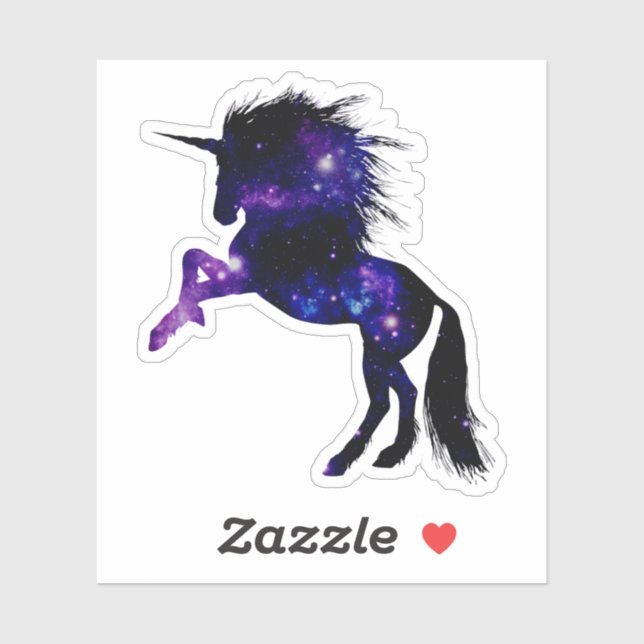 Unicorn Galaxy Sticker (Sheet)