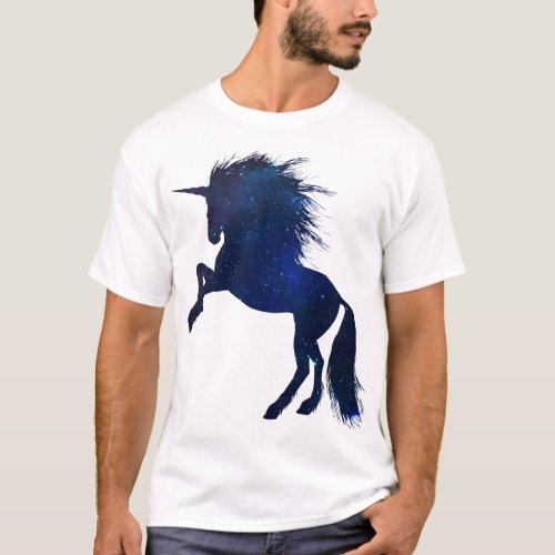 Unicorn Galaxy T_Shirt