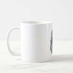 Unicorn Garden Witch Unicorn Colorful Apparel Grap Coffee Mug