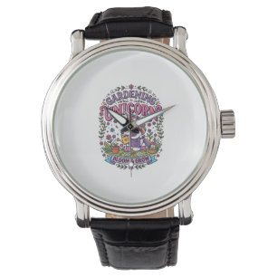 Unicorn Gardening Unicorn Commercial Cute Gift Des Watch