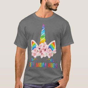 Unicorn Gay Pride LGBT T  Lesbian Rainbow  T-Shirt