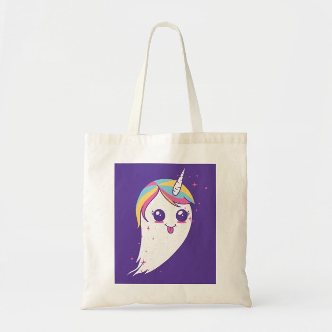 Unicorn Ghost Tote Bag