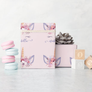 Unicorn gift wrap