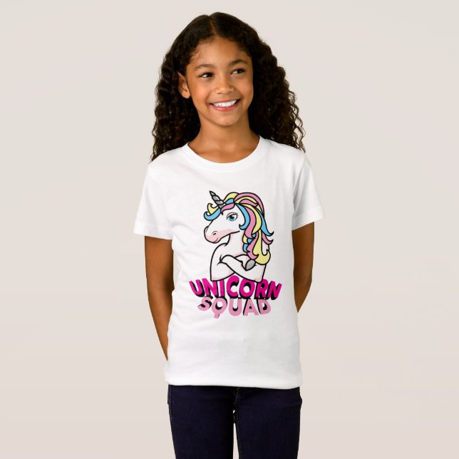 Unicorn Girl Squad Shirt (Front Full)