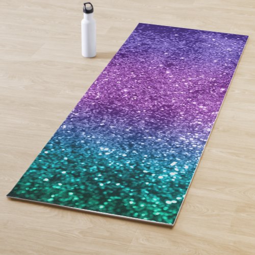 Unicorn Girls Glitter 10 shiny Yoga Mat