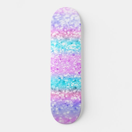 Unicorn Girls Glitter 15 shiny Skateboard