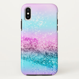 Unicorn Girls Glitter #16 iPhone X Case