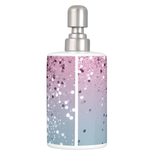 Unicorn Girls Glitter #6 #shiny #pastel Bath Set (Back)