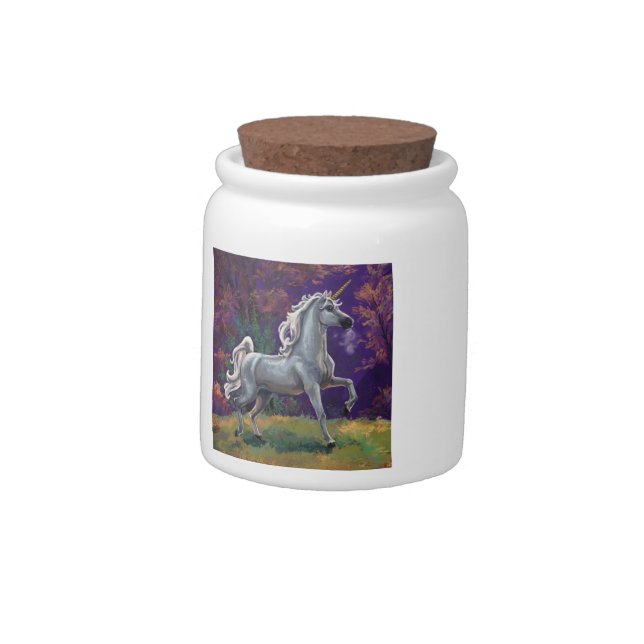 Unicorn Glade Candy Jar (Left)