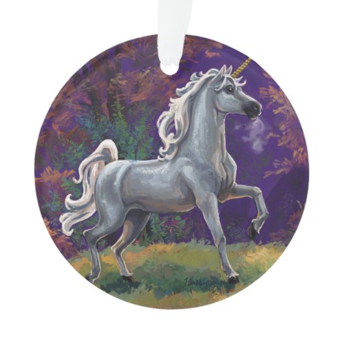 Unicorn Glade Ornament