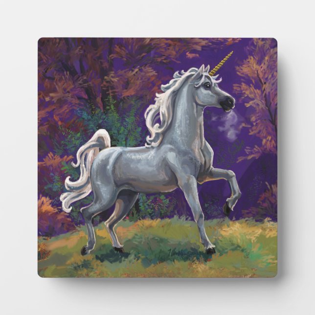 Unicorn Glade Plaque (Front)