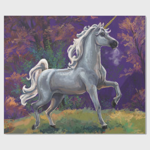 Unicorn Glade Wrapping Paper