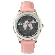Unicorn Glitter Black 