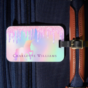 Holographic luggage tag discount