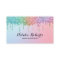 Unicorn Glitter Drips Holographic Beauty Salon