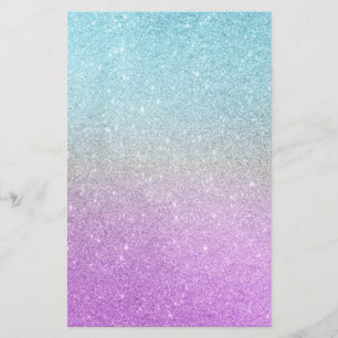 Unicorn glitter Stationery