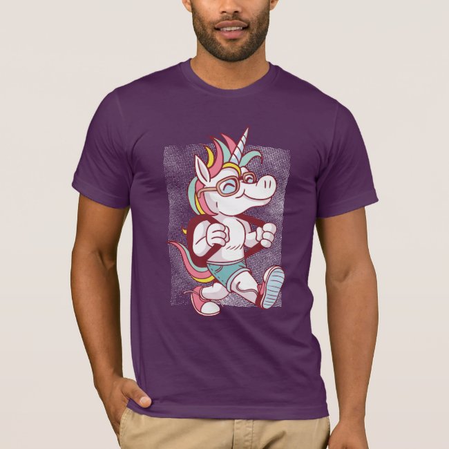 Unicorn Goes To School T-Shirt