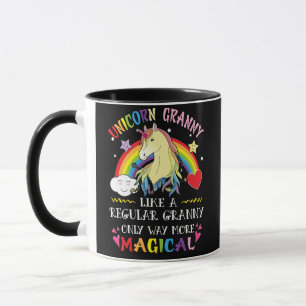 Unicorn Granny Like Regular Granny Only Way Mug