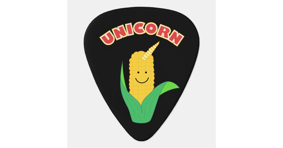 Unicorn Guitar Pick Zazzle Com