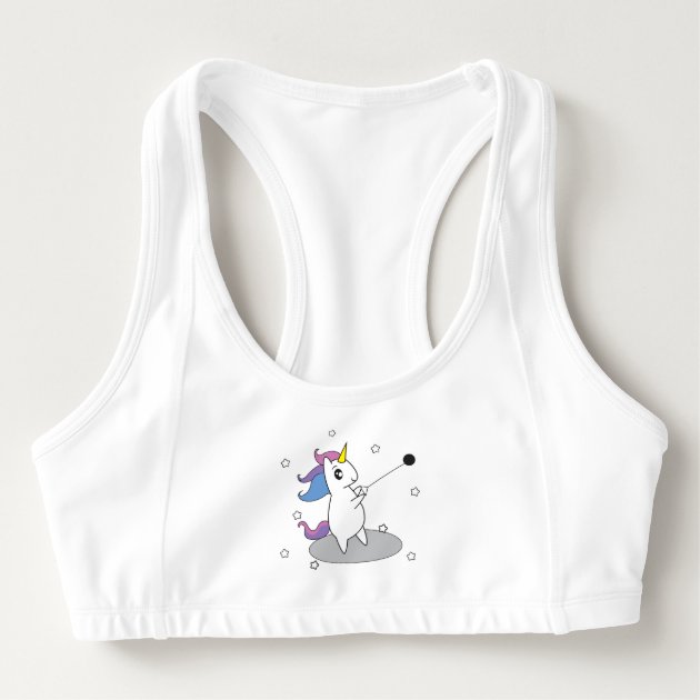 unicorn sports bra