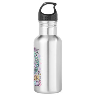 Unicorn Have a Very Unicorn Christmas Bold Typogra Stainless Steel Water Bottle