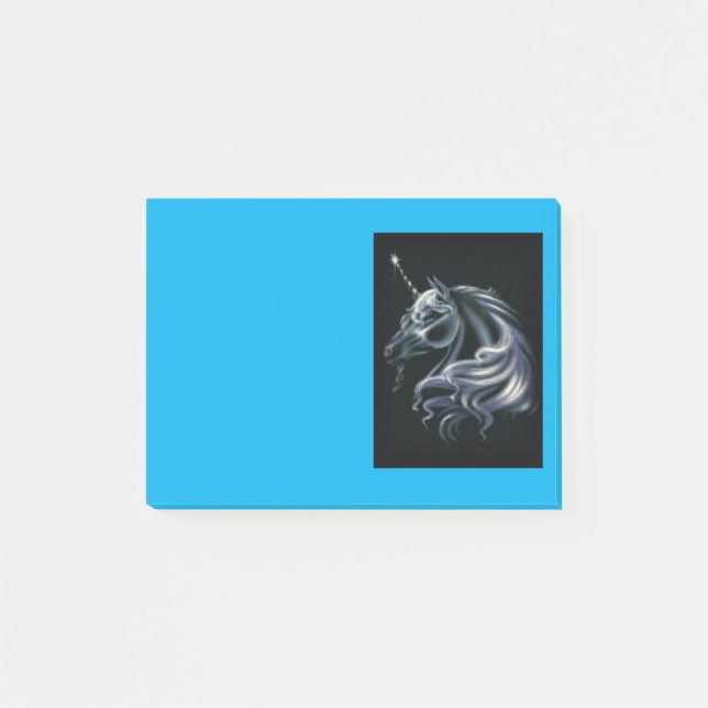 Unicorn Head Post-it Notes (Front)