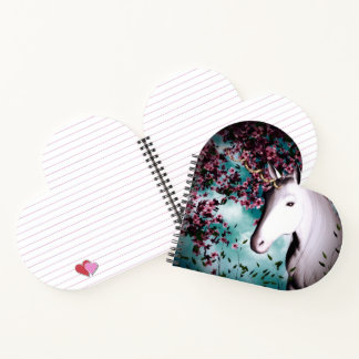 unicorn heart notebook