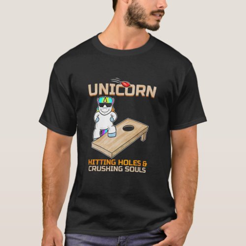 Unicorn Hitting Holes T_Shirt