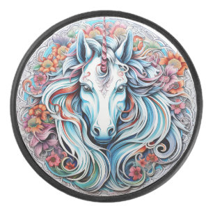 Unicorn Hockey Puck