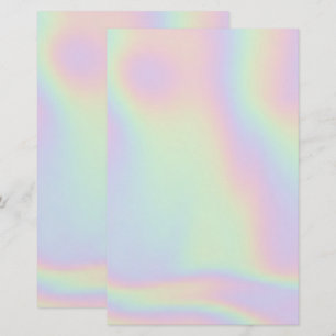 Unicorn holographic Stationery