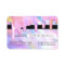 Unicorn Holographic Thick Glitter Drips Credit