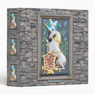 Unicorn, Holyrood Palace 3 Ring Binder