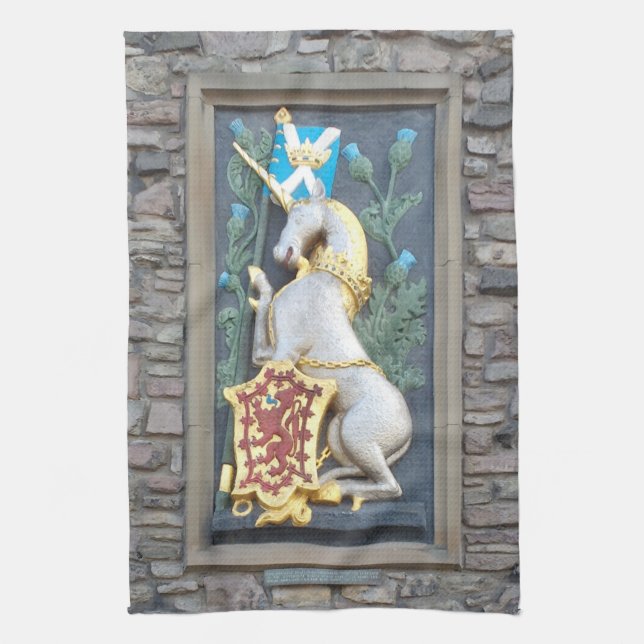 Unicorn, Holyrood Palace Kitchen Towel (Vertical)