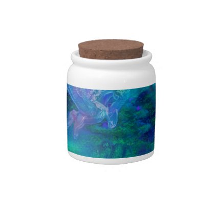 Unicorn horse angel dragon magic spell pony candy jar