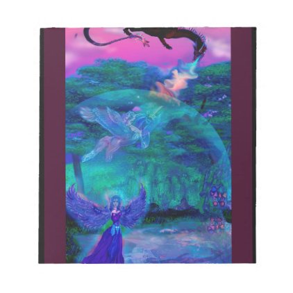 Unicorn horse angel dragon magic spell pony notepad