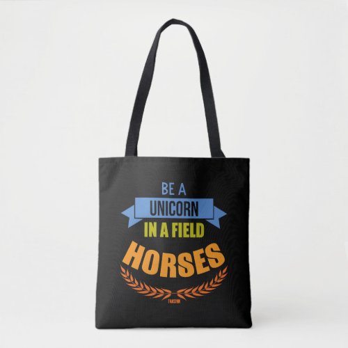 Unicorn horse mythical creatures Pony Unicorn Tote Bag