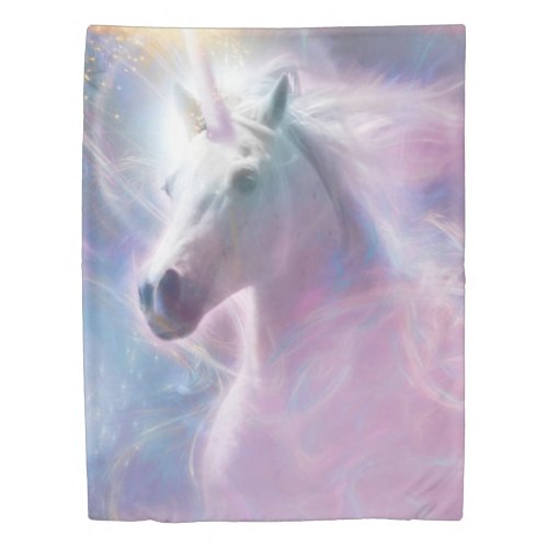 Unicorn Horse SHAFIRE Duvet Cover