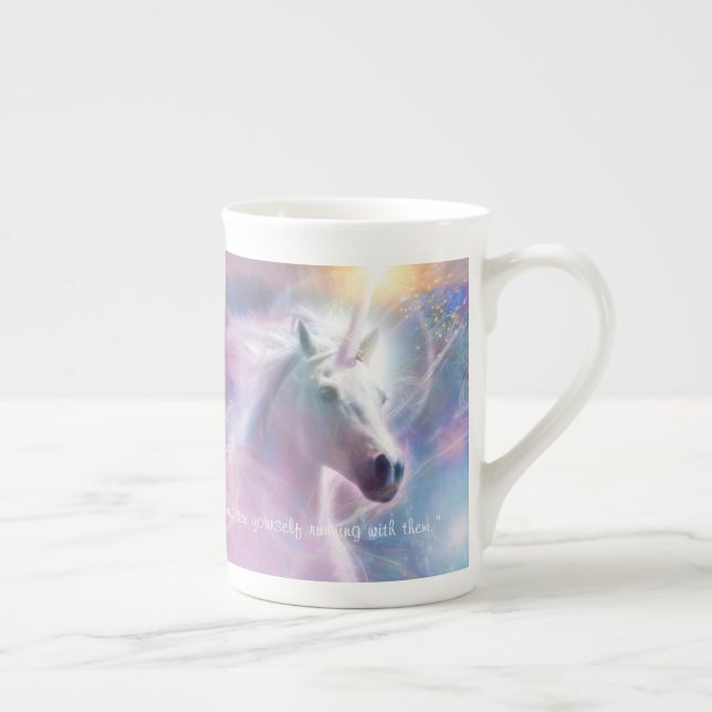 Unicorn Horse SHAFIRE Giant Coffee Mug (Right)