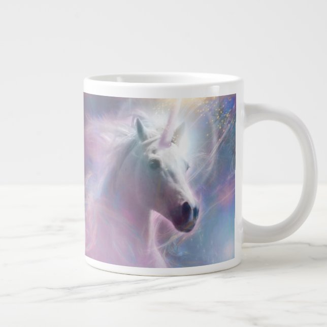 Unicorn Horse SHAFIRE Giant Coffee Mug (Right)