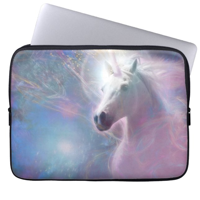 Unicorn Horse SHAFIRE Laptop Sleeve (Front)