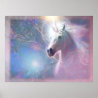 Unicorn Horse SHAFIRE Poster