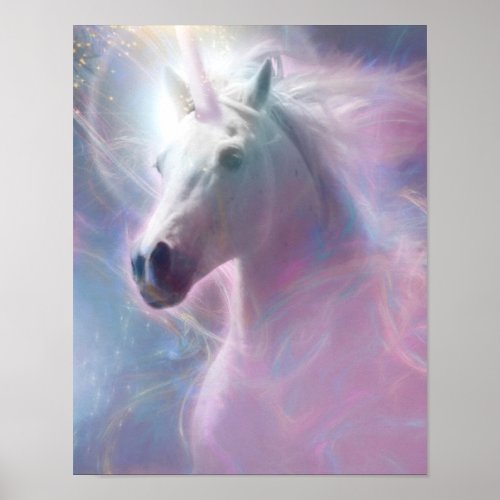 Unicorn Horse SHAFIRE Poster