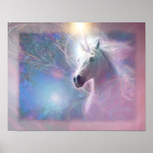 Unicorn Horse SHAFIRE Poster